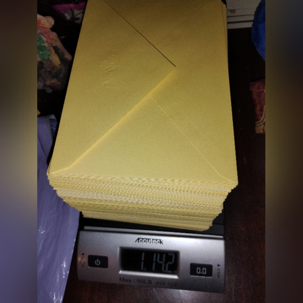 Yellow Envelopes Stack - Picture 3 of 4